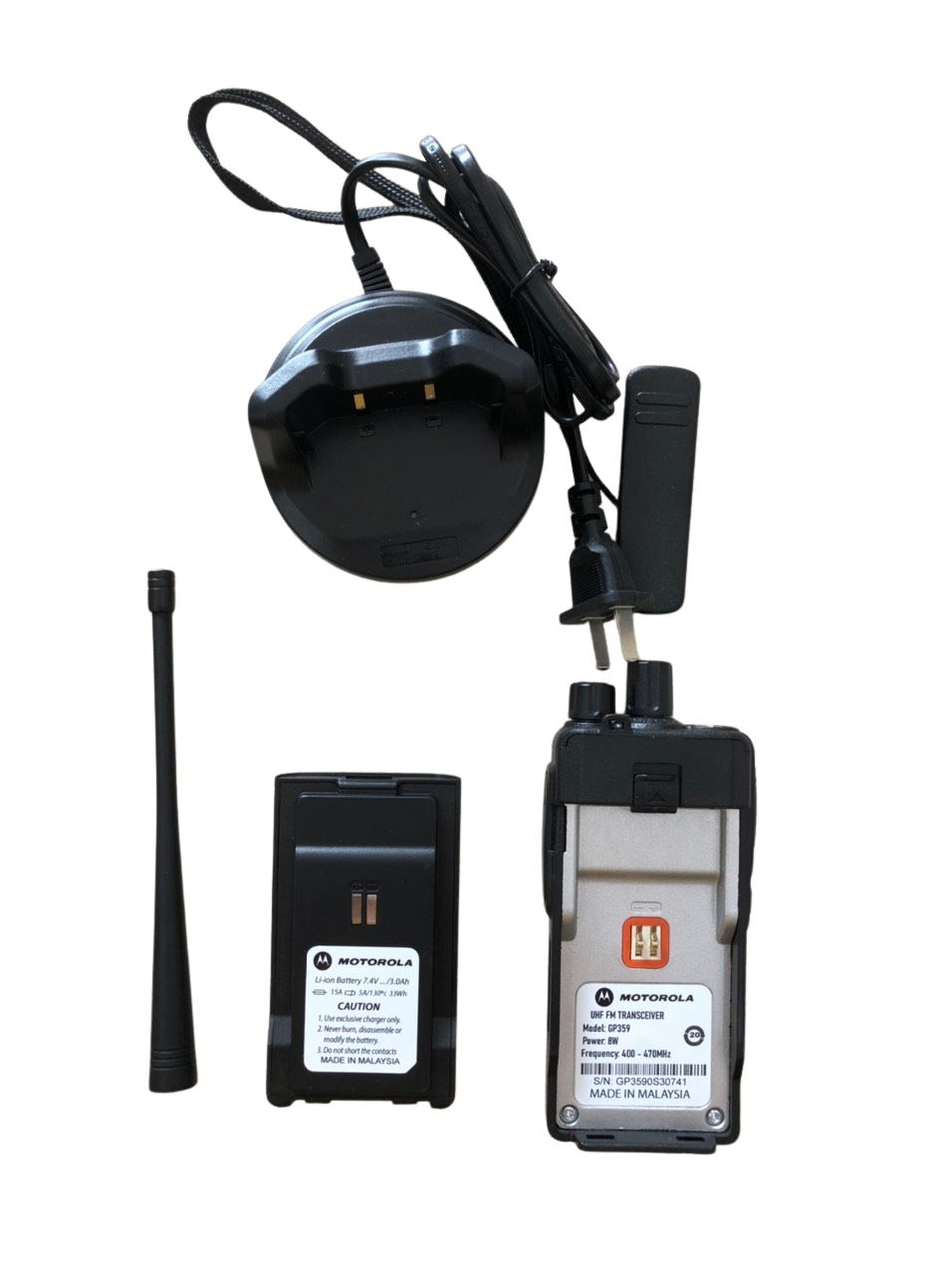 BỘ ĐÀM MOTOROLA GP 358 BỘ ĐÀM MOTOROLA GP 358
