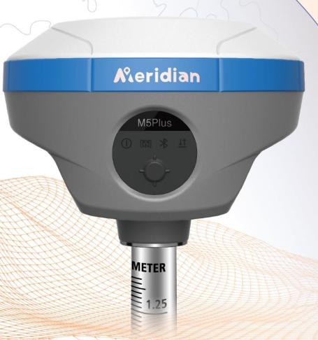 Máy định vị RTK Meridian M5 Plus Máy định vị RTK Meridian M5 Plus